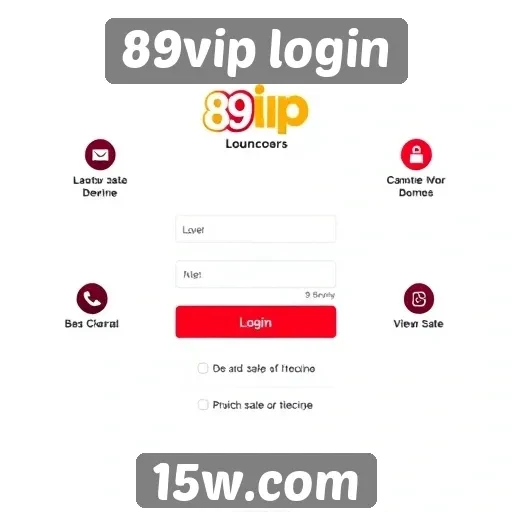 Funcionalidades principais do site 89vip login