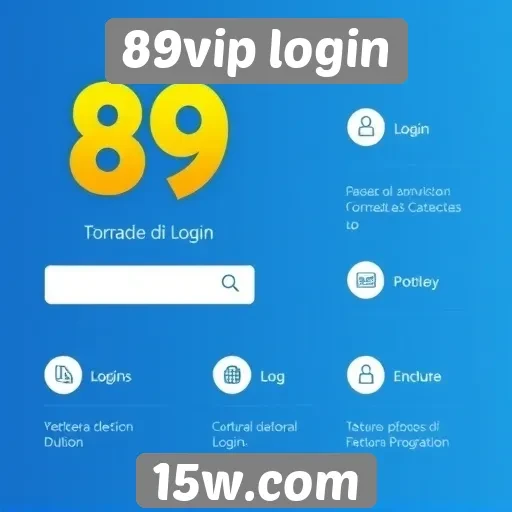Características principais do site 89vip login