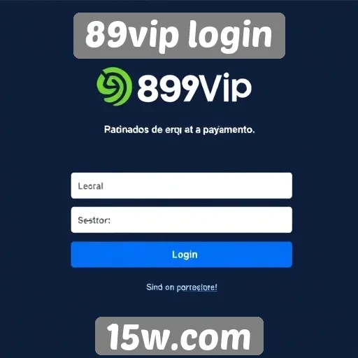 Métodos de pagamento aceitos no 89vip login
