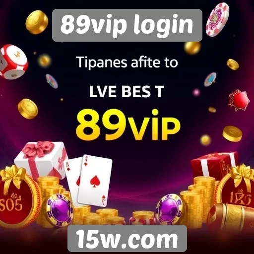 Promoções e bônus disponíveis no 89vip login