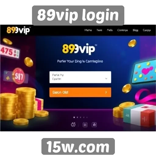 Análise das funcionalidades do site 89vip login