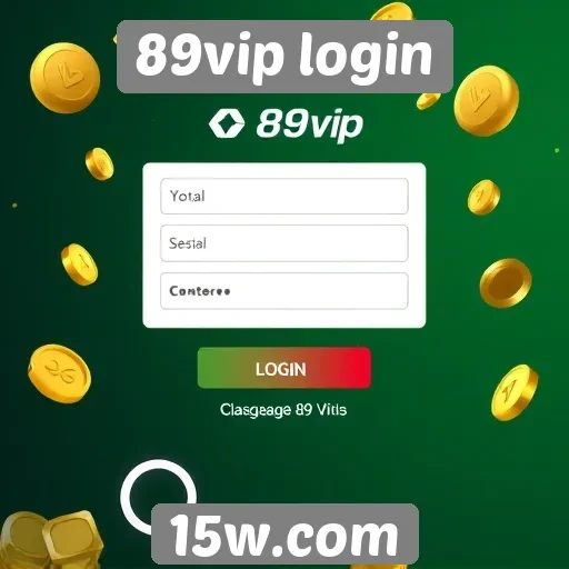Acesso ao site 89vip login para novos usuários